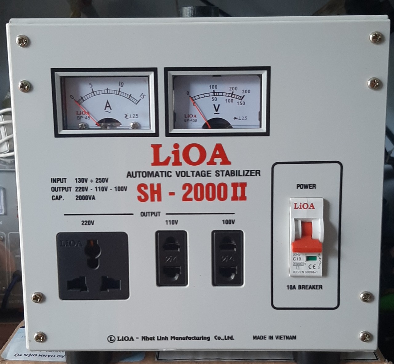 Ổn áp 1pha 2KVA