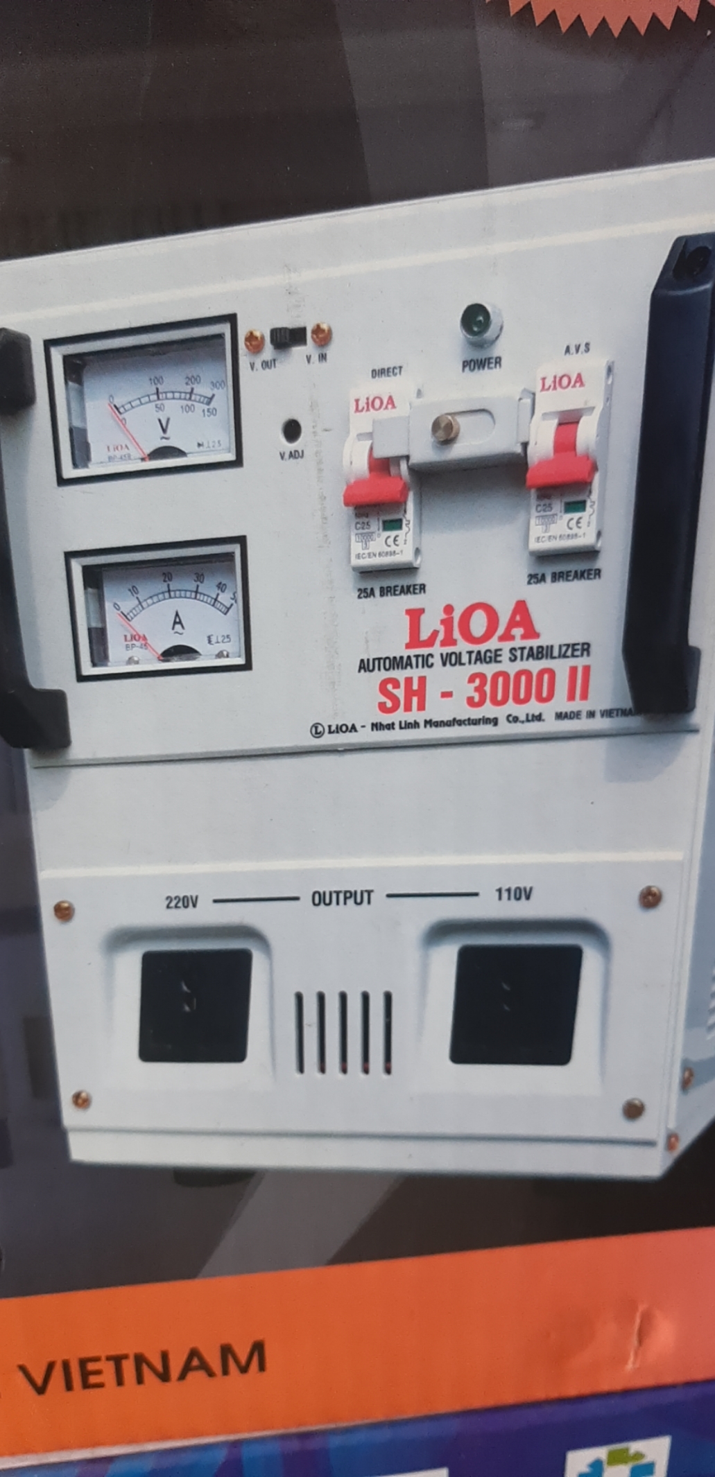 Ổn áp 1pha 3KVA