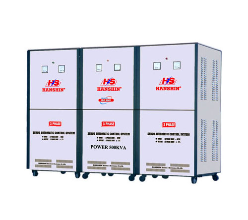 ỔN ÁP 500KVA HANSHIN 3PHA
